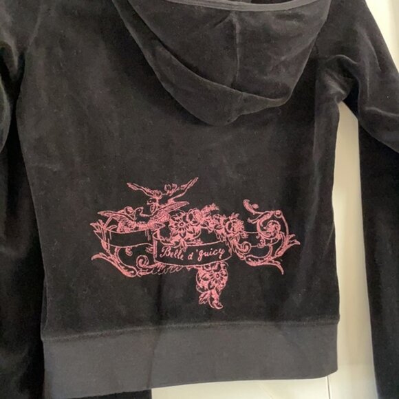 Vintage Black Juicy Couture Track Suit sz medium - Picture 6 of 9